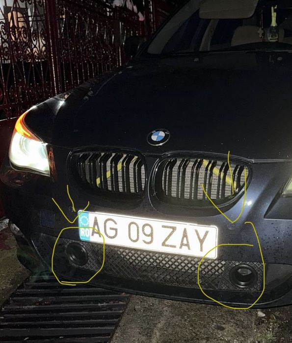 Grile / tunele aer bara BMW