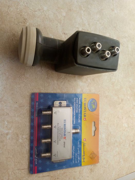 Конвертер и новый сплиттер для спутниковой антенны