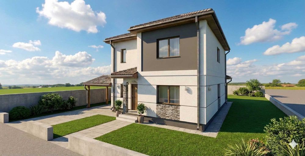 Proprietar. Casa individuala P+1E+Pod. 3Bai. Car Port