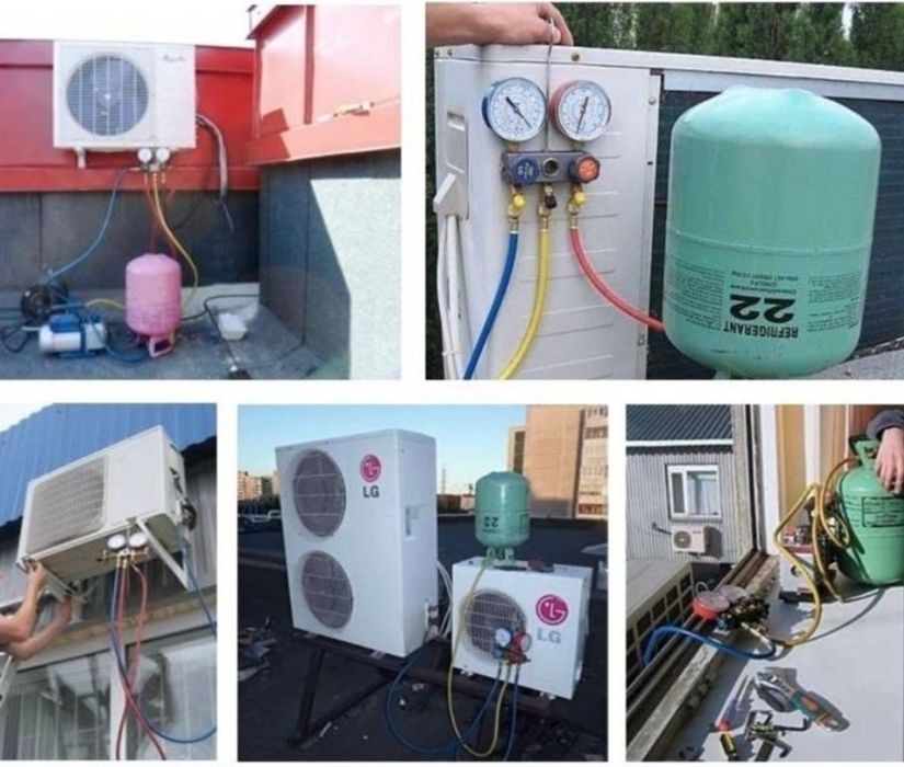 Кондиционер урнатиш ва тамирлаш.