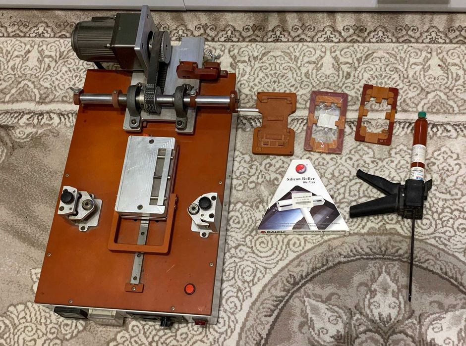 Mașină laminare și reparații LCD/Touchscreen – cu accesorii