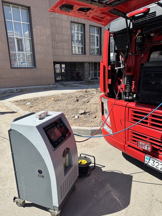 Запрака ремонт автокондиционеров кондиционеров спецтехники ...