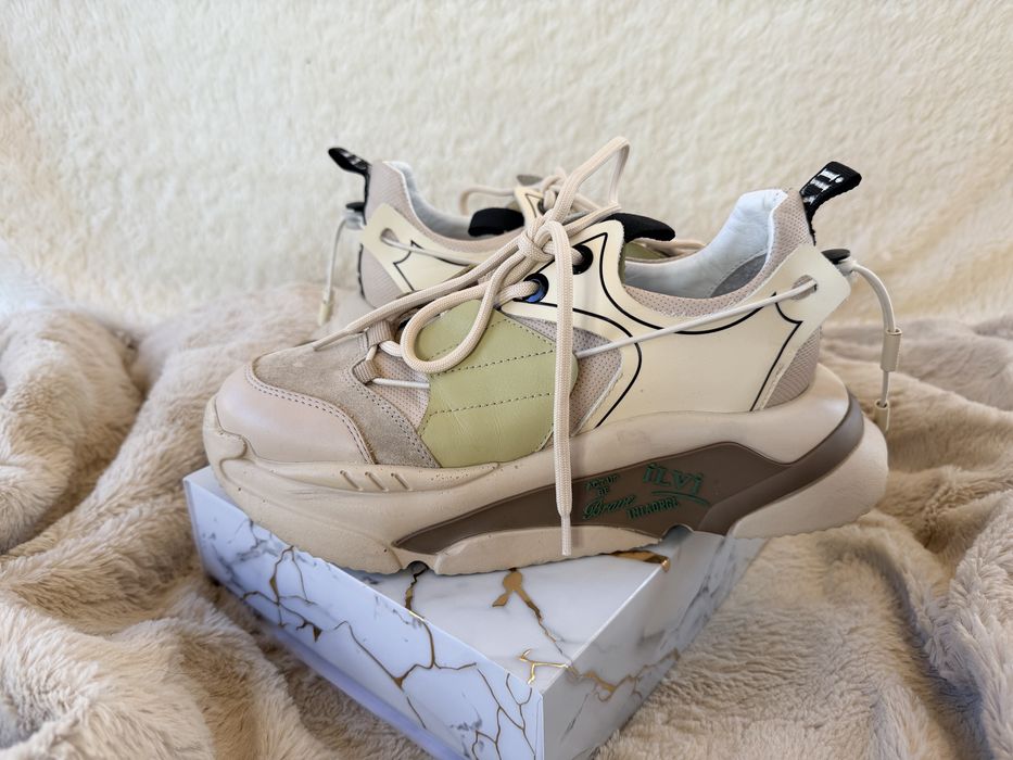 Adidasi dama piele naturala