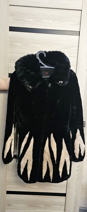 Шуба мутон женская