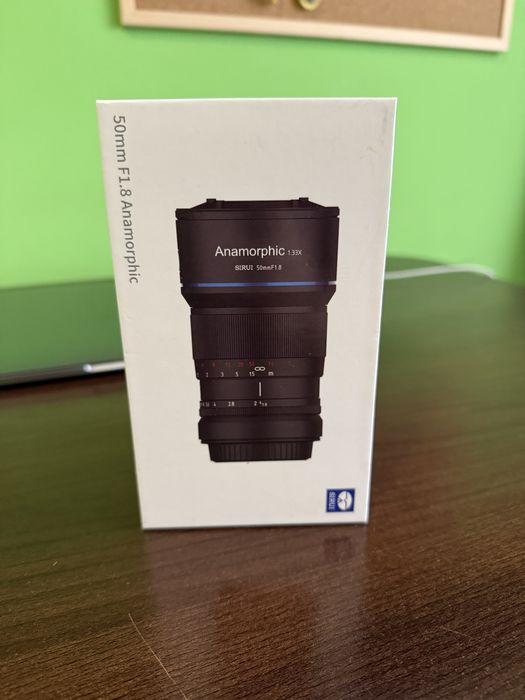 Sirui 50mm 1.8 Anamorphic 1.33X Sony E mount