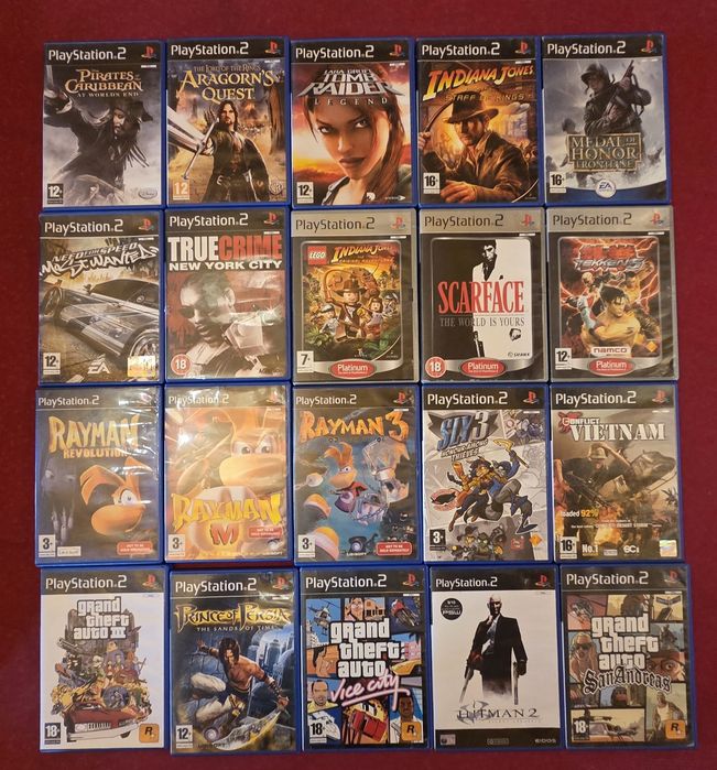40 de jocuri pentru Ps 2