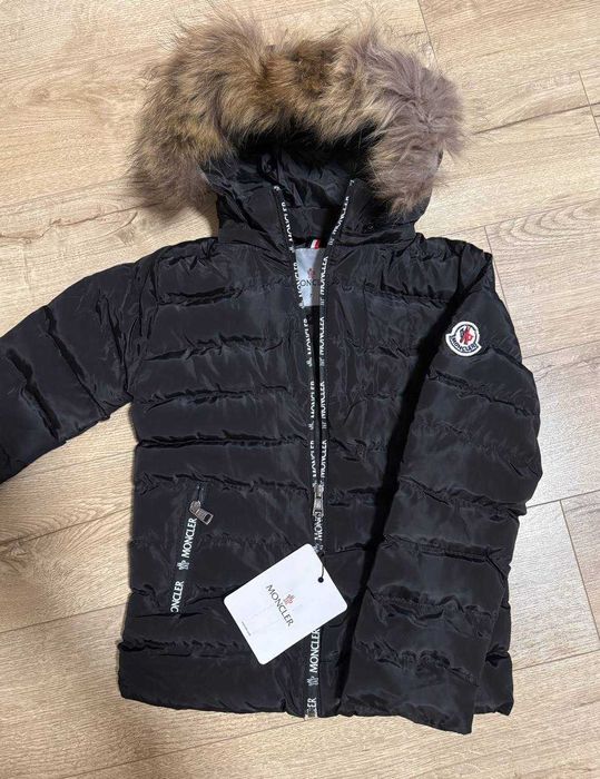 Geaca copii, blana naturala