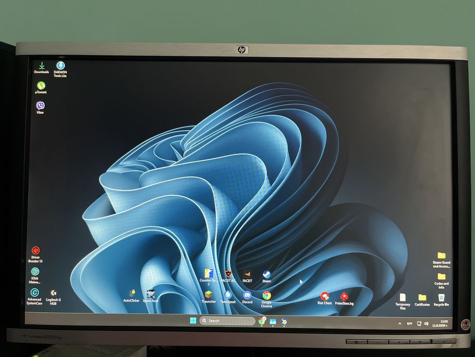 Компютър 1050 Ti / i3-8100 + Монитор