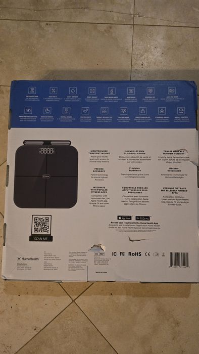 Cântar Smart Hume Body Pod – Analiză Corporală Completă (Ca Nou)