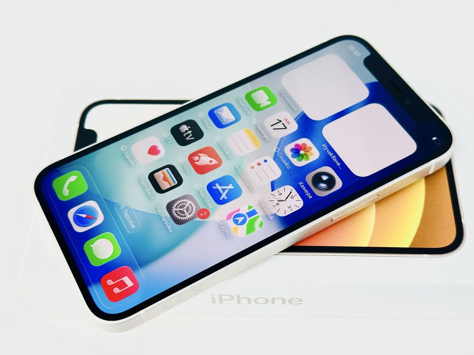 Apple iPhone 12 mini 256GB White 100% Батерия! Гаранция!