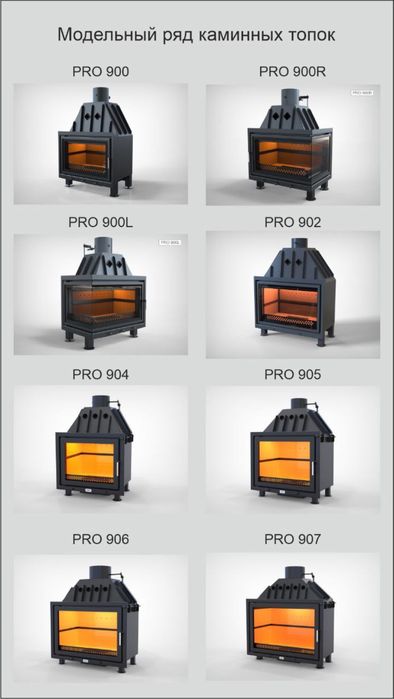 Камин,каминная топка PRO-902,отопление,обогрев,печь