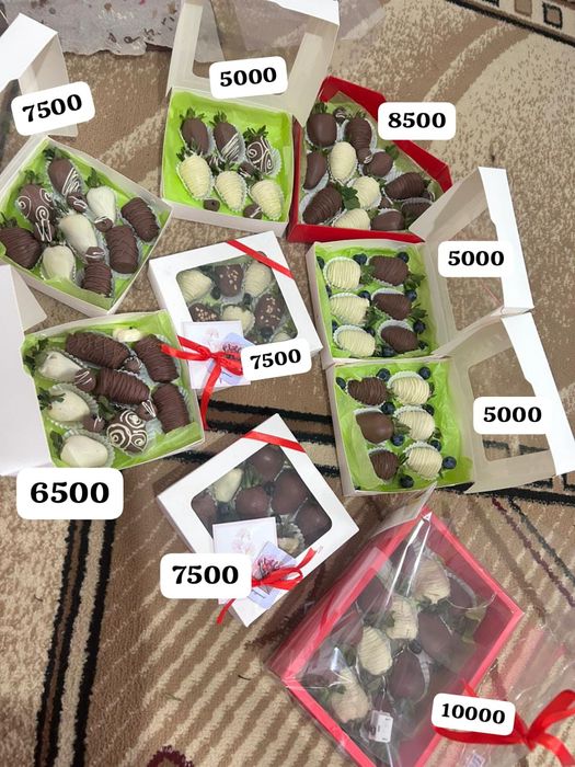 Клубника келді шоколаде