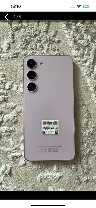 Продам телефон Samsung Galaxy S23, память 256гб