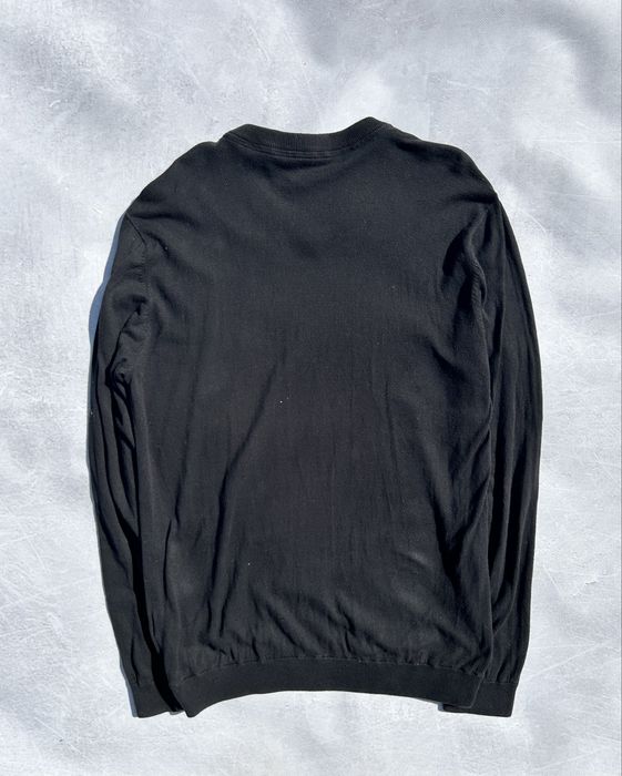 Pulover Oakley V-Neck barbati toamna negru marimea XL slim fit ca NOU