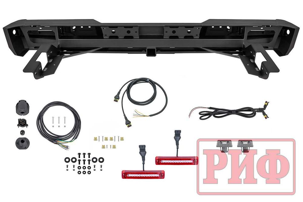 Бампер силовой задний JAC T8