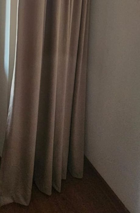 шторы  кофейного цвета