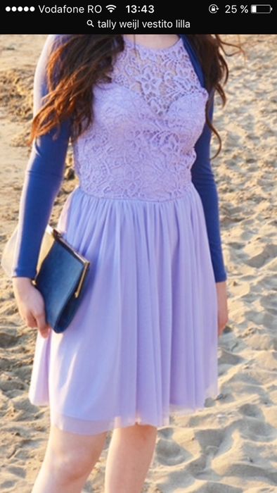 Rochie tul mov-lila  Tally Weijl