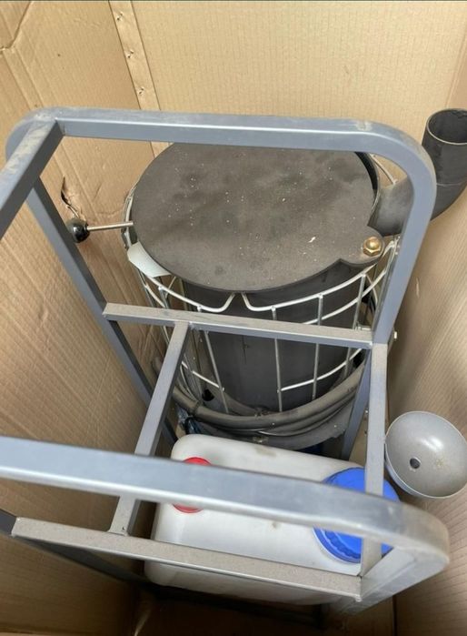 Печь на отработке