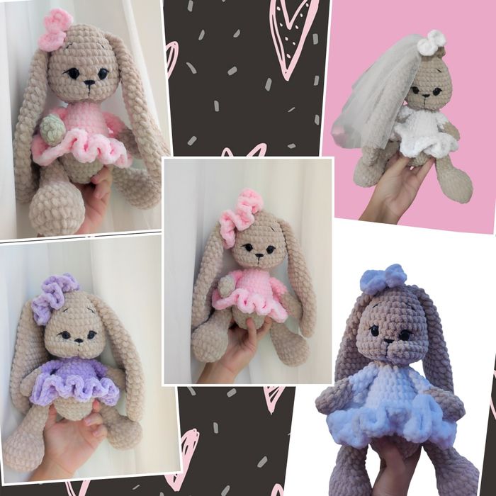 Амигуруми Зайче -ръчнаизработка