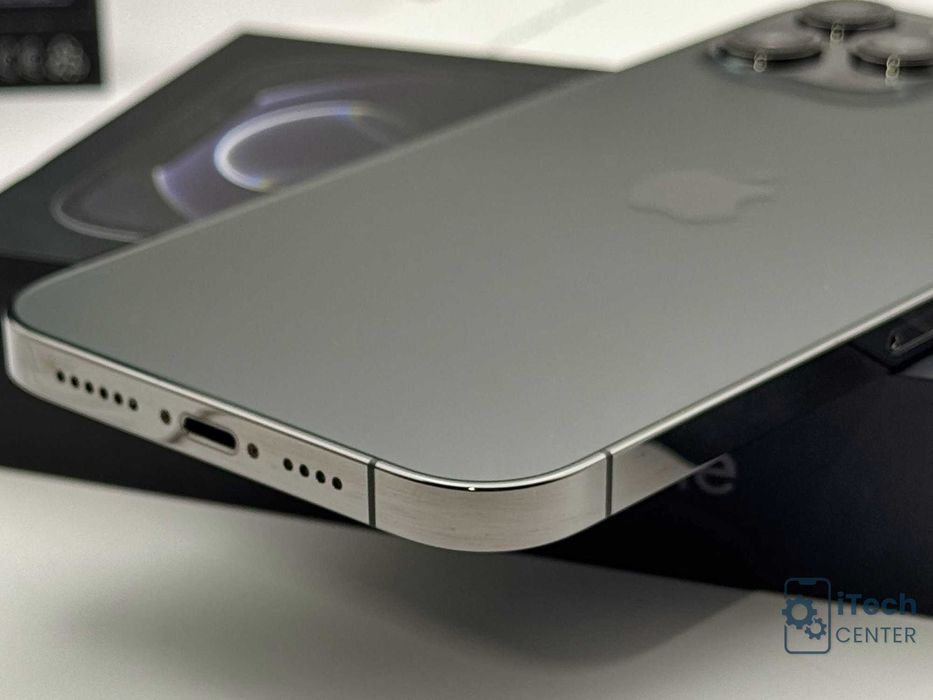 iPhone 12 Pro MAX, Black, 256GB, 100% батерия, КАТО НОВ, 1г. ГАРАНЦИЯ!