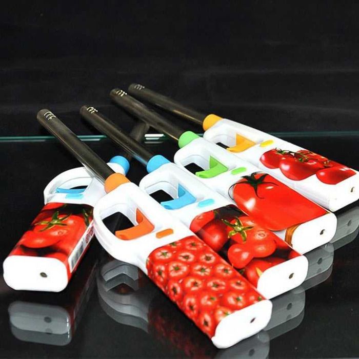 Ергономична дълга ръчна газова запалка 3 бр в комплект с дължина 17 см