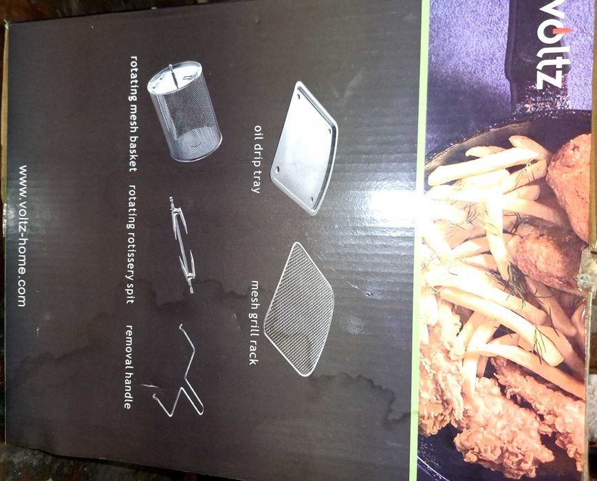 Фритюрник еър фрайър Voltz 12L