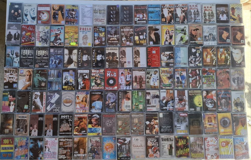 Casete Hip Hop Romanesc. Originale