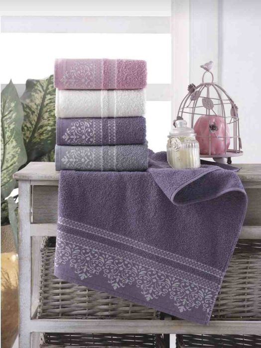 Turkiyadan bambukli 50×90 sm o'lchamda birinchi qo'l sochiqlar!