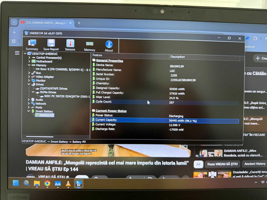 Lenovo ThinkPad T495 - Ryzen 5 PRO / 16GB / 256GB NVMe / Win11 Pro