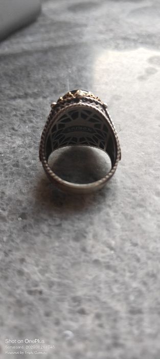 Продам мужской серебряный перстень