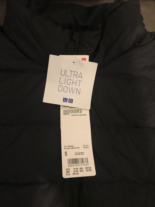 Uniqlo Geaca Puf Unisex Ultra Light Down