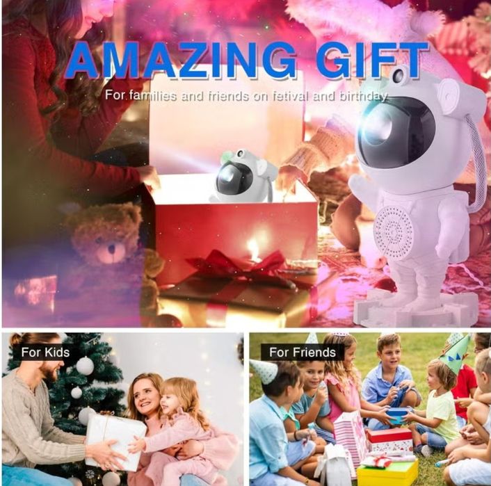 Проектор космонавт звёздная небо с музыкой