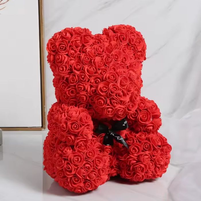 Мече от рози, мечета от рози, подарък за жена