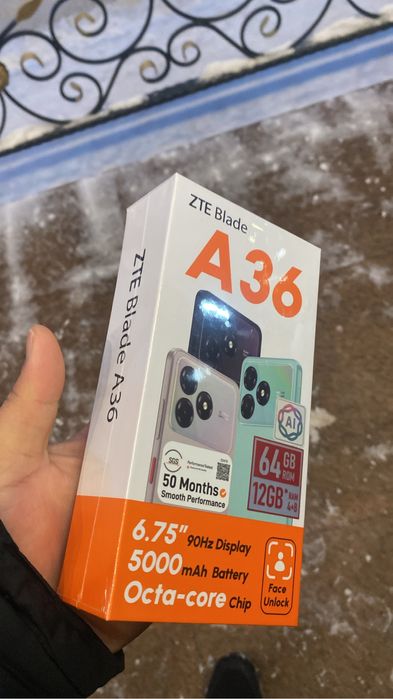 ZTE bland 64gb черный цвет