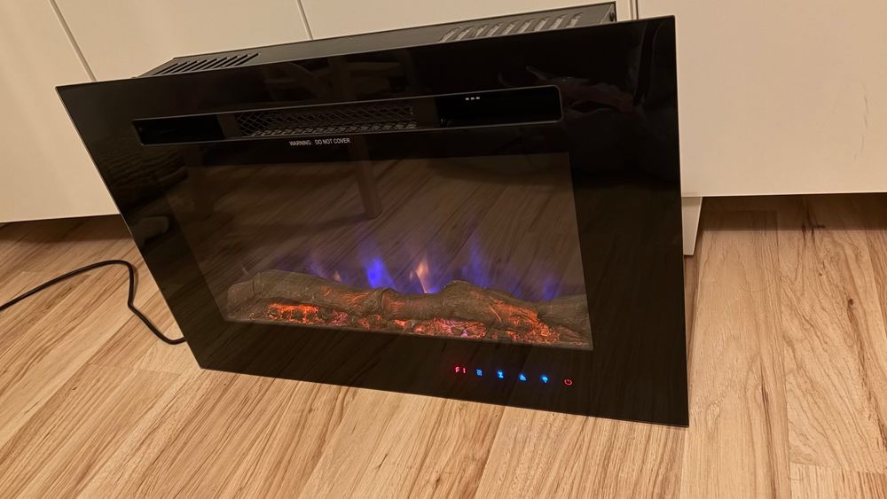 Стенна електрическа камина Adely Art Flame