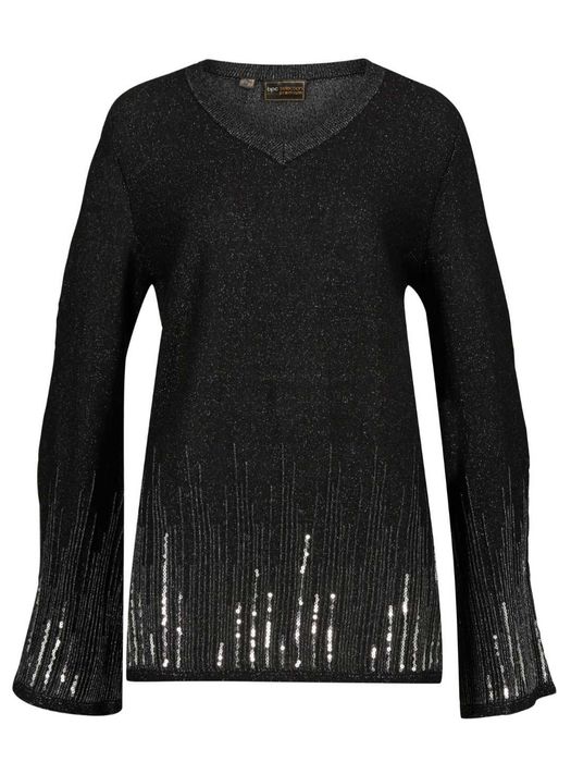 Bluza cu aspect metalic