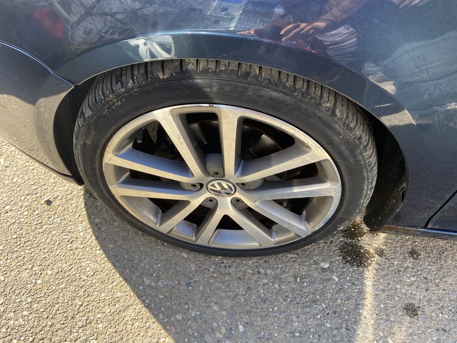 Jante plus cauciucuri pe 18