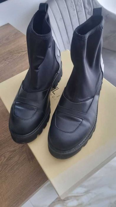 Botine/Ghete dama piele il passo