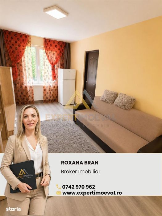 Apartament 2 camere de inchiriat etaj 2 George Enescu in apropiere de