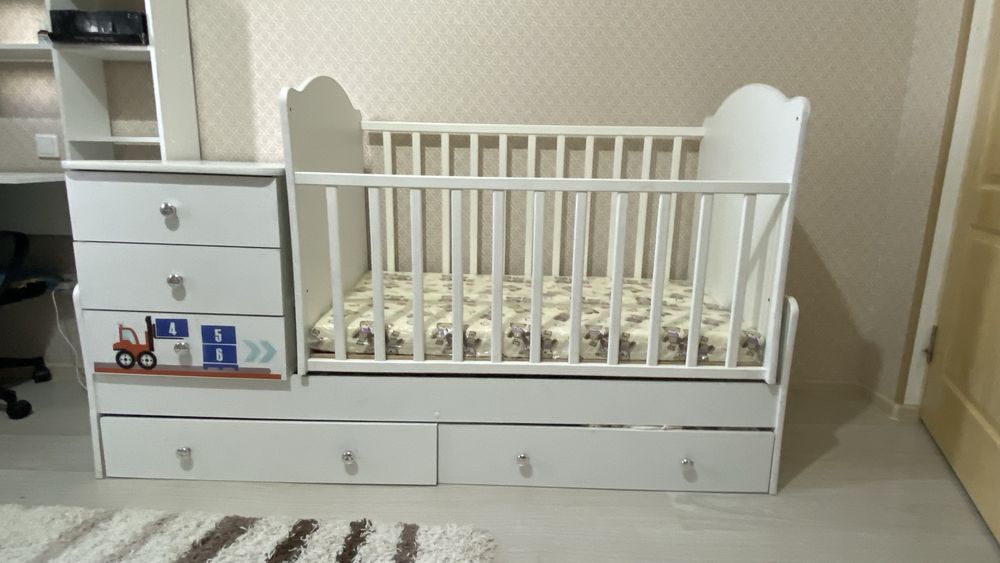 Детский манеж кровать