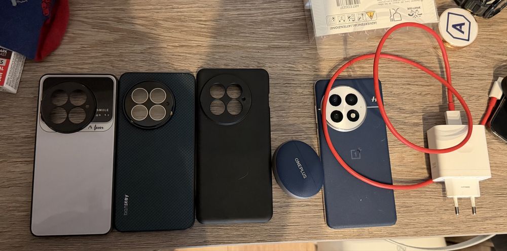 OnePlus 13 + оригинални слушалки + 100W зарядно