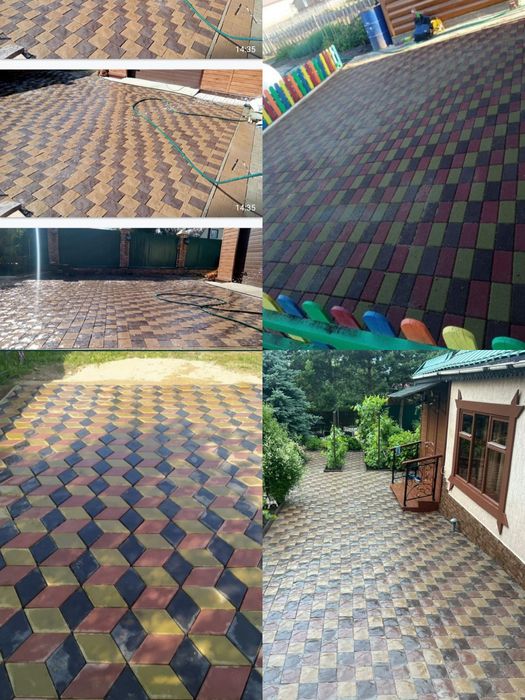 Укладка брусчатки