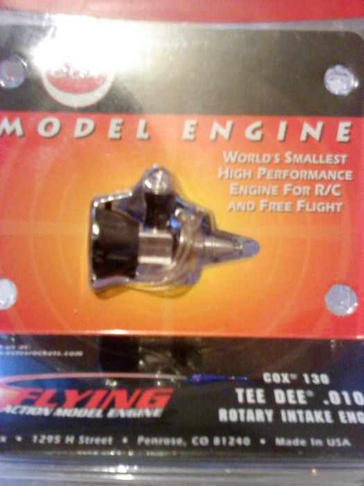 Motoare COX TEE DEE nitro cu bujie noi în cutie pentru aeromodele