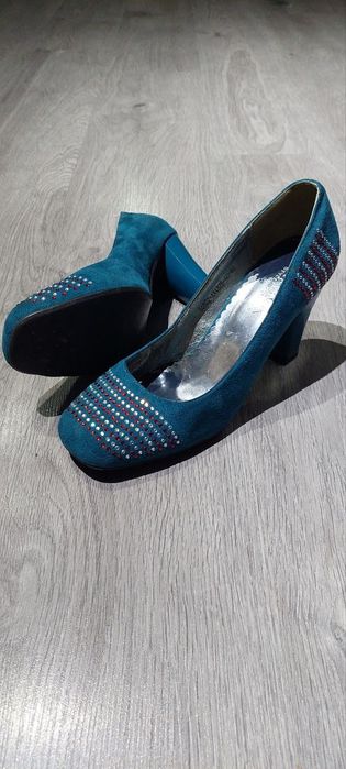 Туфли женские замшевые