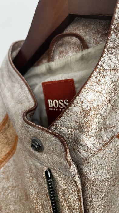 Vintage кожено яке BOSS