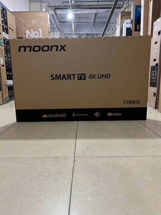 Телевизор Moonx Smart TV  55  Прошивка и доставка по городу