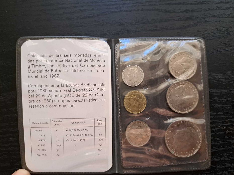 Colectie de monezi spaniole