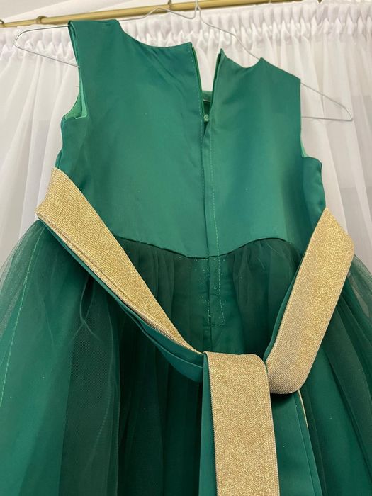 Rochie ocazie / seară fete 8-11 ani verde