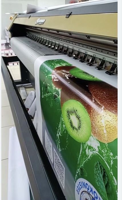 Широкоформатный принтер 3 м, dx5, экосольвентный