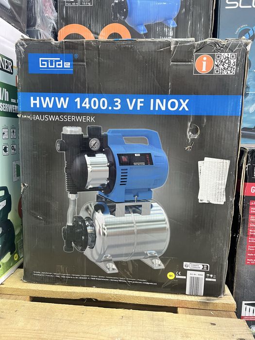 Хидрофор Güde 600W,1400W ,Scheppach 1300W , 1000W